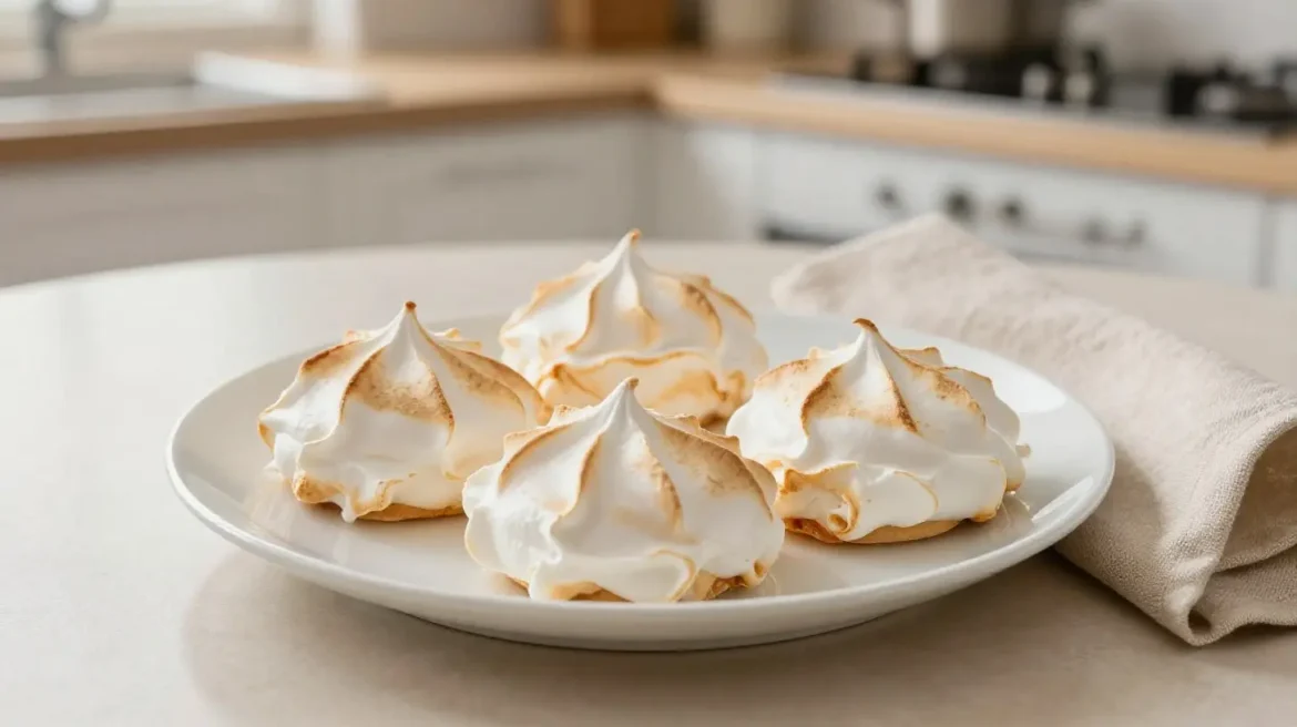 Meringues au Cookeo Délicieuses meringues légères et aériennes préparées au Cookeo.
