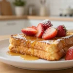 Délicieux pain perdu au Cookeo, parfait pour un petit-déjeuner réconfortant.