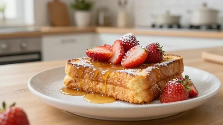 Délicieux pain perdu au Cookeo, parfait pour un petit-déjeuner réconfortant.