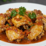 Savoureux poulet au paprika cuit au Cookeo, prêt en un rien de temps.