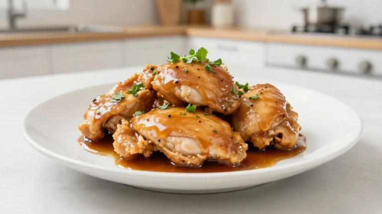 Délicieux poulet au vinaigre cuit à la perfection dans un Cookeo.
