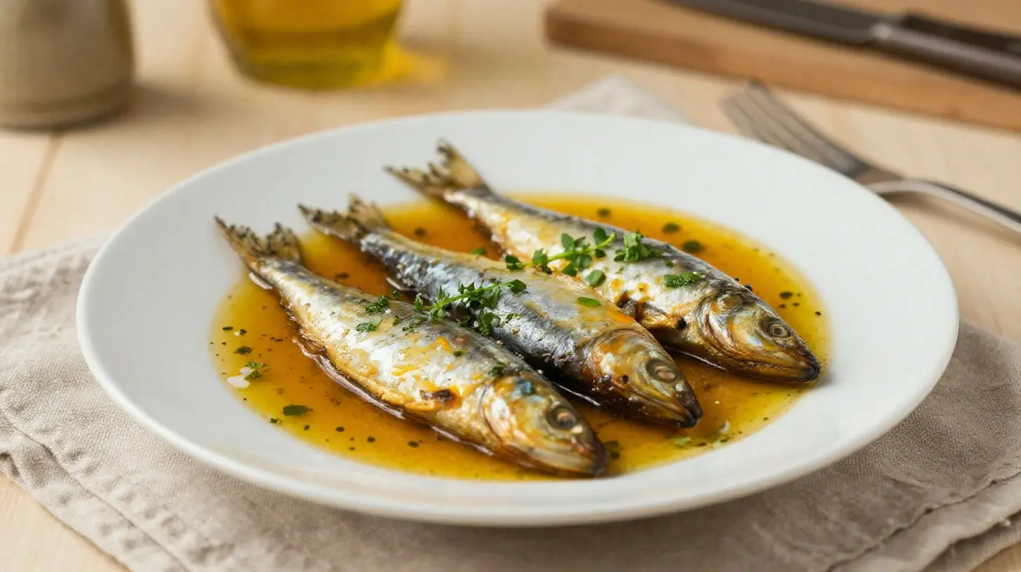 Savoureuses sardines à l’escabèche préparées facilement au Cookeo.