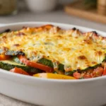 Savoureux gratin de légumes du soleil préparé au Cookeo.