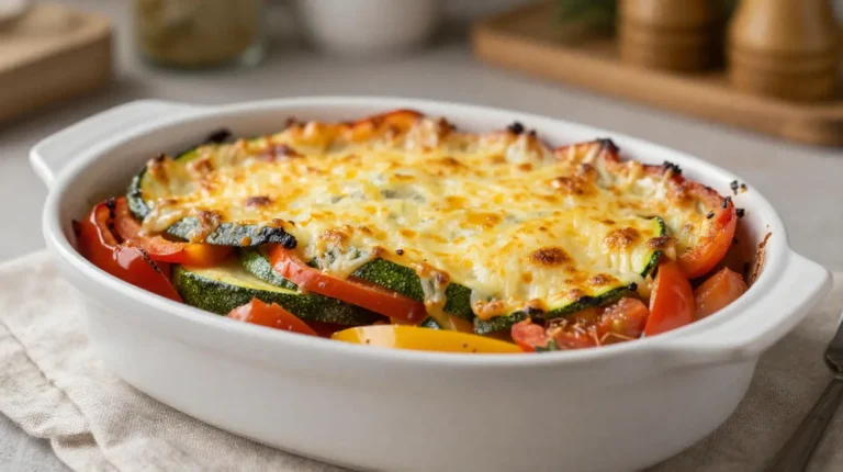 Savoureux gratin de légumes du soleil préparé au Cookeo.