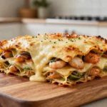Délicieuses lasagnes aux fruits de mer préparées avec le Cookeo.