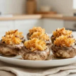 Délicieux champignons farcis au Cookeo, parfaits pour un repas convivial.