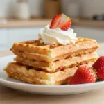 Délicieuses gaufres au Cookeo croustillantes et faciles à préparer.